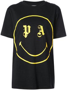 футболка Smiley с логотипом бренда Palm Angels