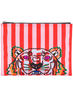 полосатый клатч Tiger Kenzo