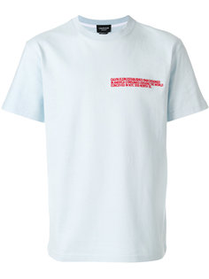 футболка с вышивкой логотипа Calvin Klein