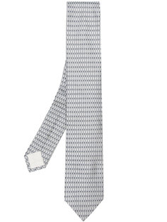 галстук с вышивкой  Prada