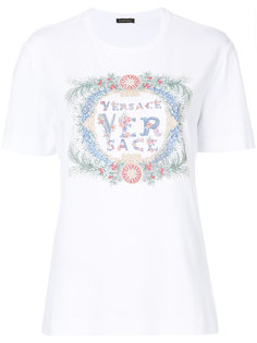 футболка с логотипом  Versace