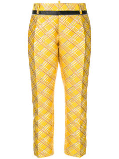 брюки в клетку Dsquared2