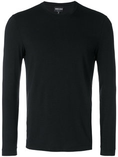 джемпер с круглым вырезом Giorgio Armani