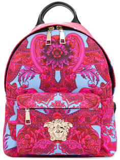 Barocco print backpack Versace