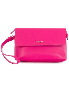 foldover logo purse Versace
