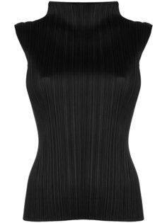 плиссированный топ без рукавов  Pleats Please By Issey Miyake