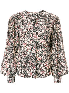 блузка с цветочном принтом Berny Isabel Marant