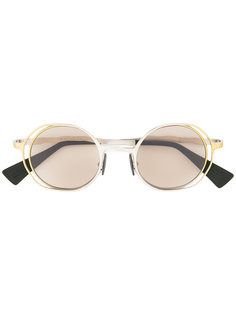 round-frame sunglasses Kuboraum