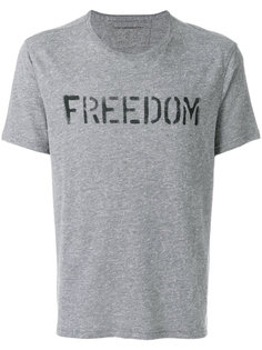 футболка с принтом Freedom John Varvatos