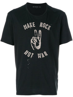футболка Make Rock Not War John Varvatos Star Usa