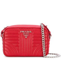 bevelled camera bag Prada