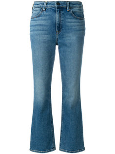 расклешенные укороченные джинсы  T By Alexander Wang