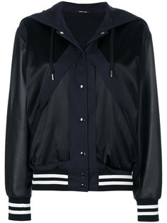 куртка с капюшоном и полосками  Maison Margiela