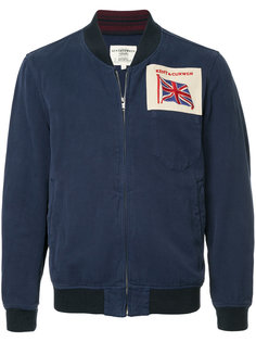 куртка-бомбер с заплаткой с логотипом Kent & Curwen