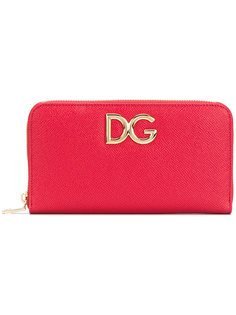 кошелек на молнии с логотипом Dolce & Gabbana