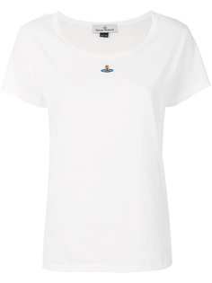 футболка с вышитым логотипом  Vivienne Westwood