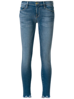 джинсы с бахромой  Frame Denim