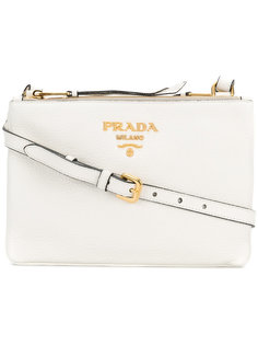 double zip shoulder bag Prada