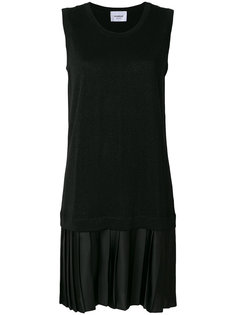 плиссированное платье шифт  Dondup