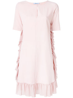 присборенное платье шифт Blumarine
