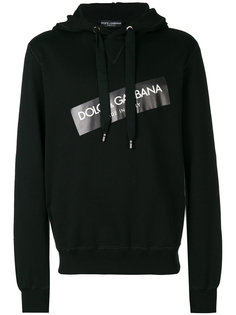 толстовка с нашивкой логотипа Dolce & Gabbana