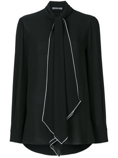 блузка с завязкой  Alexander McQueen