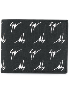 бумажник с принтом-логотипом  Giuseppe Zanotti Design