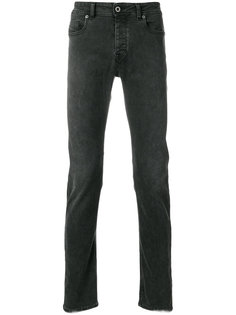 джинсы узкого кроя с выцветшим эффектом Diesel Black Gold