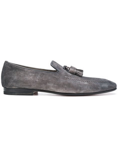 лоферы с кисточками Santoni