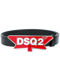 ремень с бляшкой с логотипом  Dsquared2