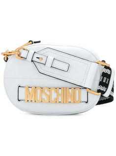 сумка на плечо с логотипом  Moschino