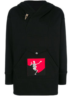 толстовка Dancing Skeleton Alexander McQueen