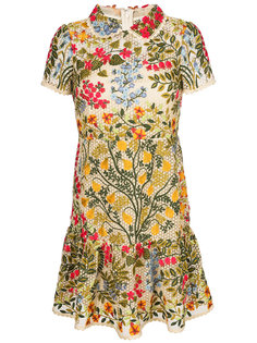 платье с вышивкой Red Valentino