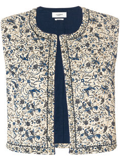 стеганый жилет с принтом Haphir Isabel Marant Étoile