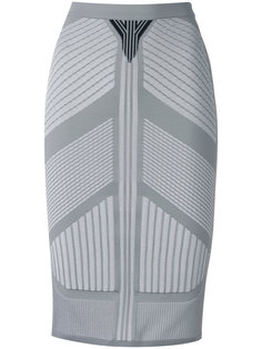 юбка с вышивкой  Prada