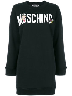 платье-свитер с логотипом Betty Boop Moschino