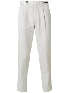 брюки-чинос со складками  Pt01