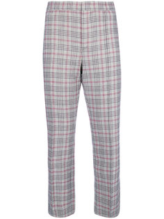 укороченные брюки в клетку  Isabel Marant