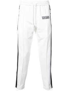 двухцветные спортивные брюки  Off-White