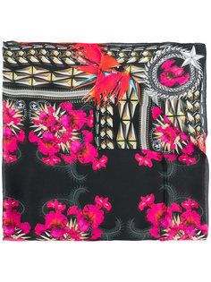 шелковый шарф с цветочным принтом Givenchy