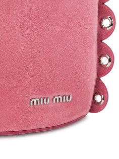 eyelet bucket bag Miu Miu