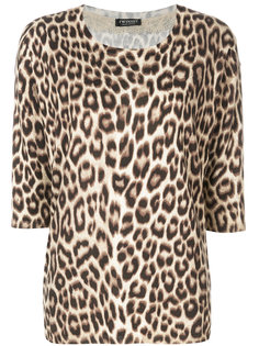 леопардовая блузка Twin-Set