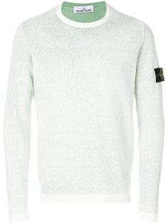 джемпер с ручной окраской Stone Island