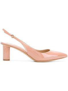туфли с ремешком на пятке Flower Heel  Salvatore Ferragamo
