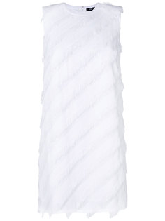 платье шифт с бахромой Versus