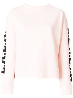 свитер с логотипом на рукавах Lala Berlin