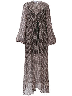 платье с принтом сердца  Dondup