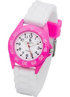 Детские часы (розовый/белый) Bonprix