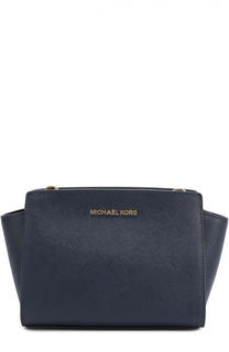 Сумка Selma Medium из сафьяновой кожи MICHAEL Michael Kors