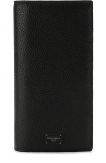 Кожаный футляр для документов с отделениями для кредитных карт Dolce &amp; Gabbana
